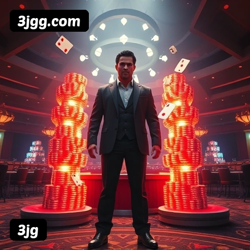 3jg Bônus e Promoções - R$5.000 de boas-vindas, 500 giros grátis, cashback 10% e VIP rakeback 15%